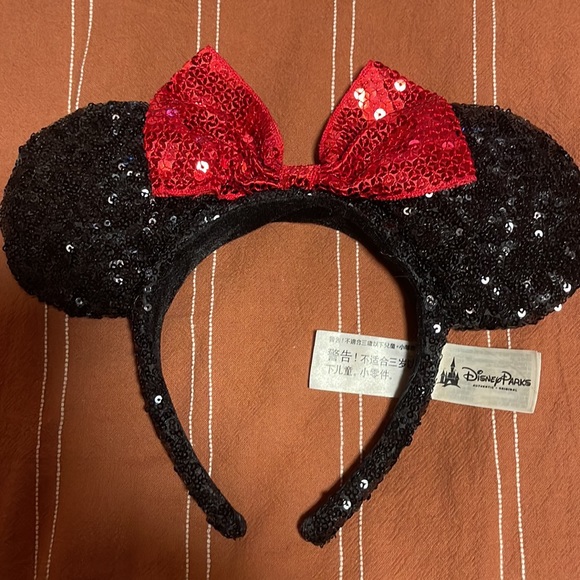 ❤️MINNIE MOUSE SEQUIN EARS & CARD HOLDER ♥️ - Picture 4 of 5
